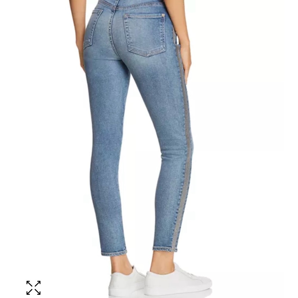 The High Waist Ankle Skinny Jeans in Luxe - Picture 4 of 7